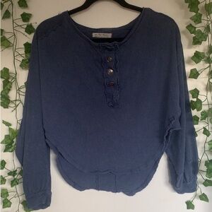 This is the Free People Melodi Henley. Its in a size medium.